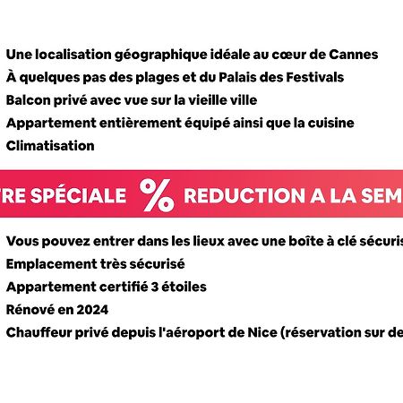 Grand Studio Cannes Centre Kültér fotó