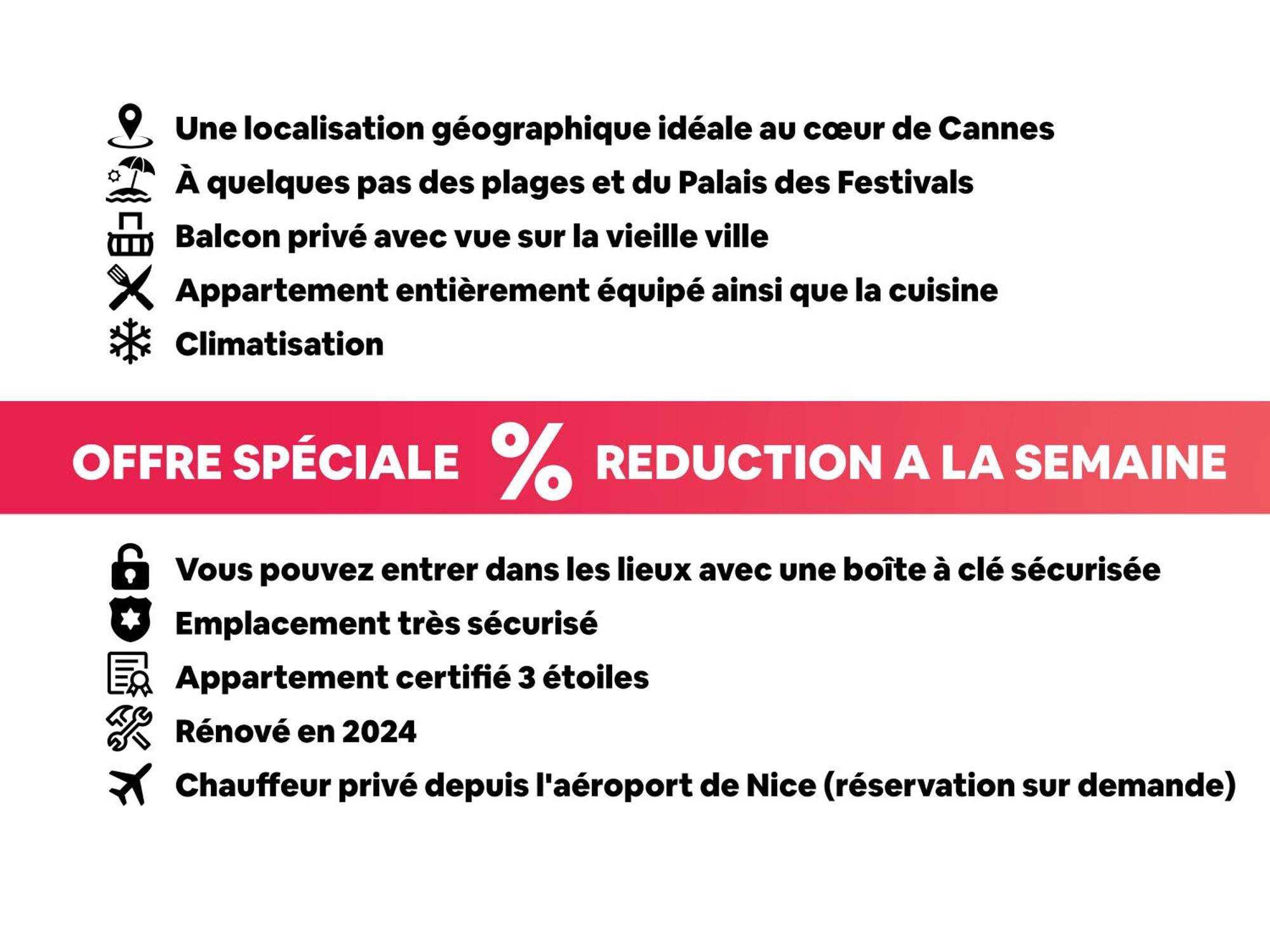 Grand Studio Cannes Centre Kültér fotó